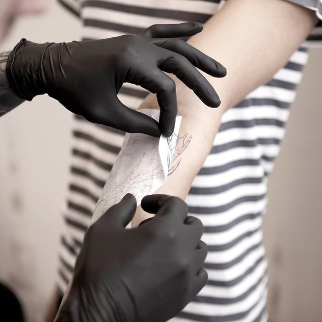 Tattoo Transfer Process placeholder